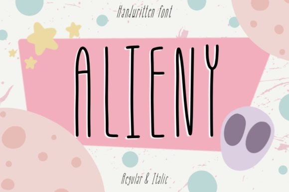 Alieny: A Sweet Script Font for Modern Editorial Design