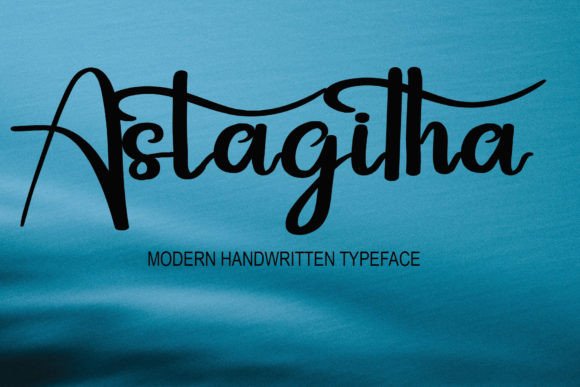 Astagitha: A Handwritten Font That Brings Warmth to Brand Design