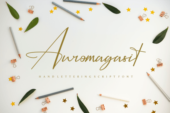 Auromagasit: A Designer’s Go-To Handwritten Font for Authentic Branding