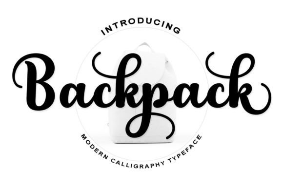 Backpack: A Script Font for Elegant Web Design