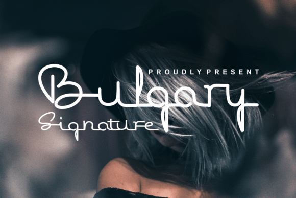 Bulgary Signature: A Modern Handwritten Font for Digital Branding