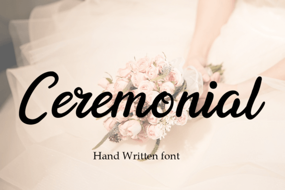 Ceremonial Font Review: A Handwritten Typeface with Branding Charm