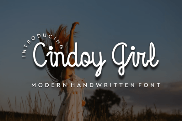 Cindoy Girl: A Delicate Script Font for Elegant Web Design