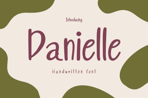 Danielle: A Playful Handwritten Font for Modern Web Design