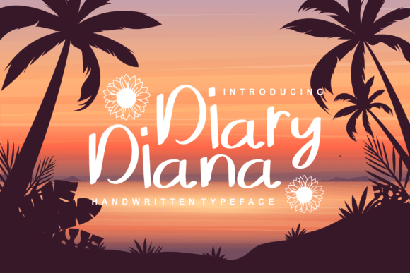 Diary Diana: A Handwritten Font That Elevates Small Business Branding