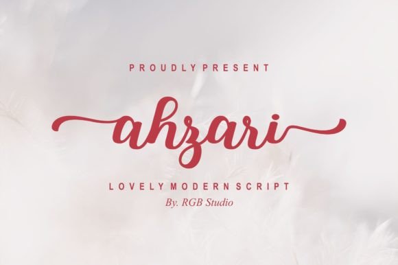 Elevating Editorial Design with the Ahzari Script Font