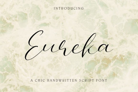 Eureka: A Handwritten Font That Elevates Marketing Visuals