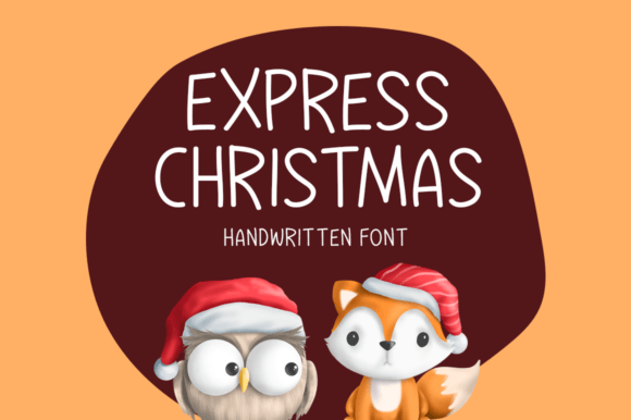 Express Christmas: A Joyful Handwritten Font for Modern Web Design