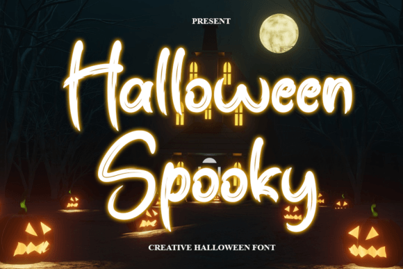 Halloween Spooky: A Modern Handwritten Font for Branding and Business Design