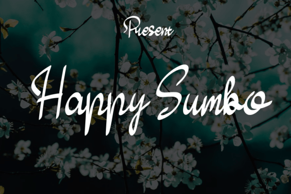 Happy Sumbo: A Handwritten Font That Elevates Digital Marketing Visuals