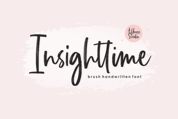 Insighttime Font: Elevating Your Brand with Elegant Typography