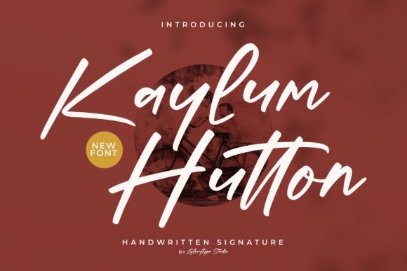 Kaylum Hutton Font: Elevate Your Craft & Product Designs with Handwritten Charm