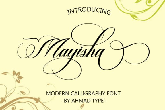 Mayisha: A Luxurious Script Font That Elevates Brand Design