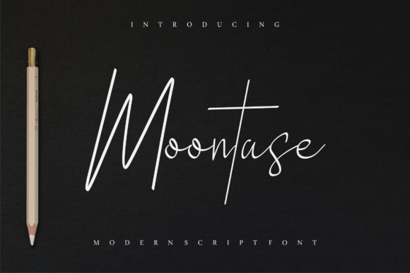 Moontose: A Stylish Script Font for Modern Editorial Design