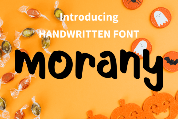 Morany: A Whimsical Handwritten Font That Brings Personality to Your Craft Projects