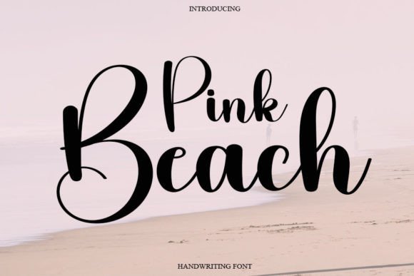 Pink Beach: A Luxurious Script Font for Elegant Editorial Design