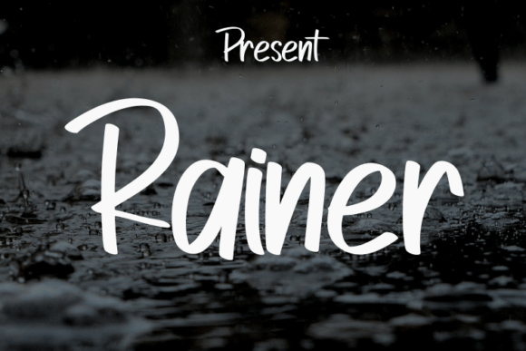 Rainer: A Designer’s Take on This Script Amp Typeface