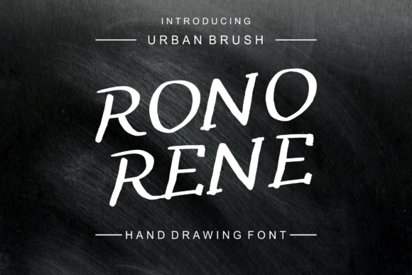 Rono Rene: A Designer’s Take on This Stylish Script