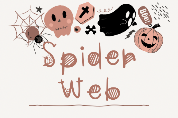 Spider Web: A Quirky Handwriting Font for Thoughtful Editorial Design