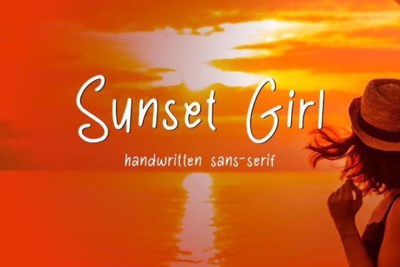 Sunset Girl: A Modern Handwritten Font for Editorial Design and Digital Publishing