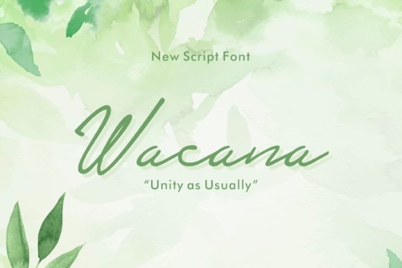Wacana: A Modern Handwritten Script Font for Scroll-Stopping Marketing Visuals