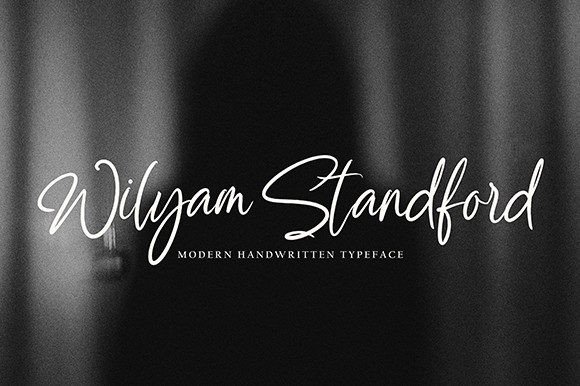 Wilyam Stanford: A Delicate Script Font for Elegant Editorial Design